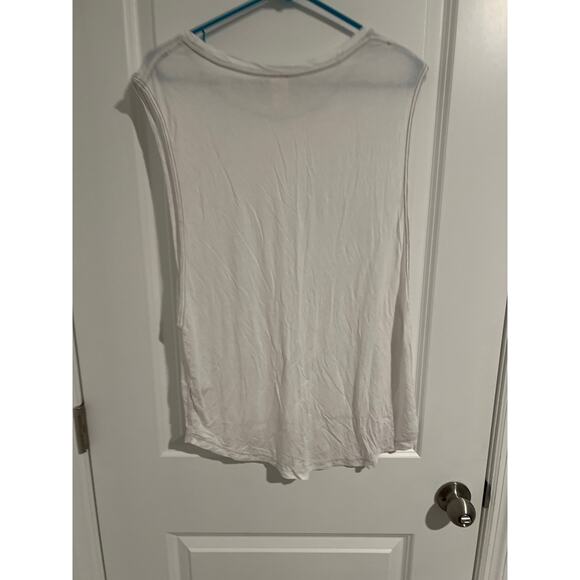 Free People We the Free The It Muscle Tee Tank in White size small - Picture 6 of 6